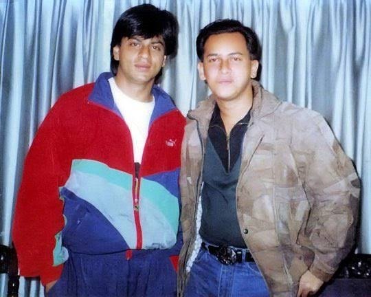 Salman Shah with Bollywood king Shahrukh khan